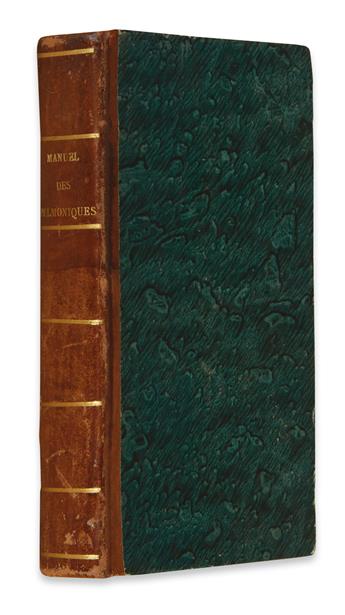 MEDICINE  AUENBRUGGER, LEOPOLD.) Rozière de la Chassagne, [-]. Manuel des Pulmoniques.  1770